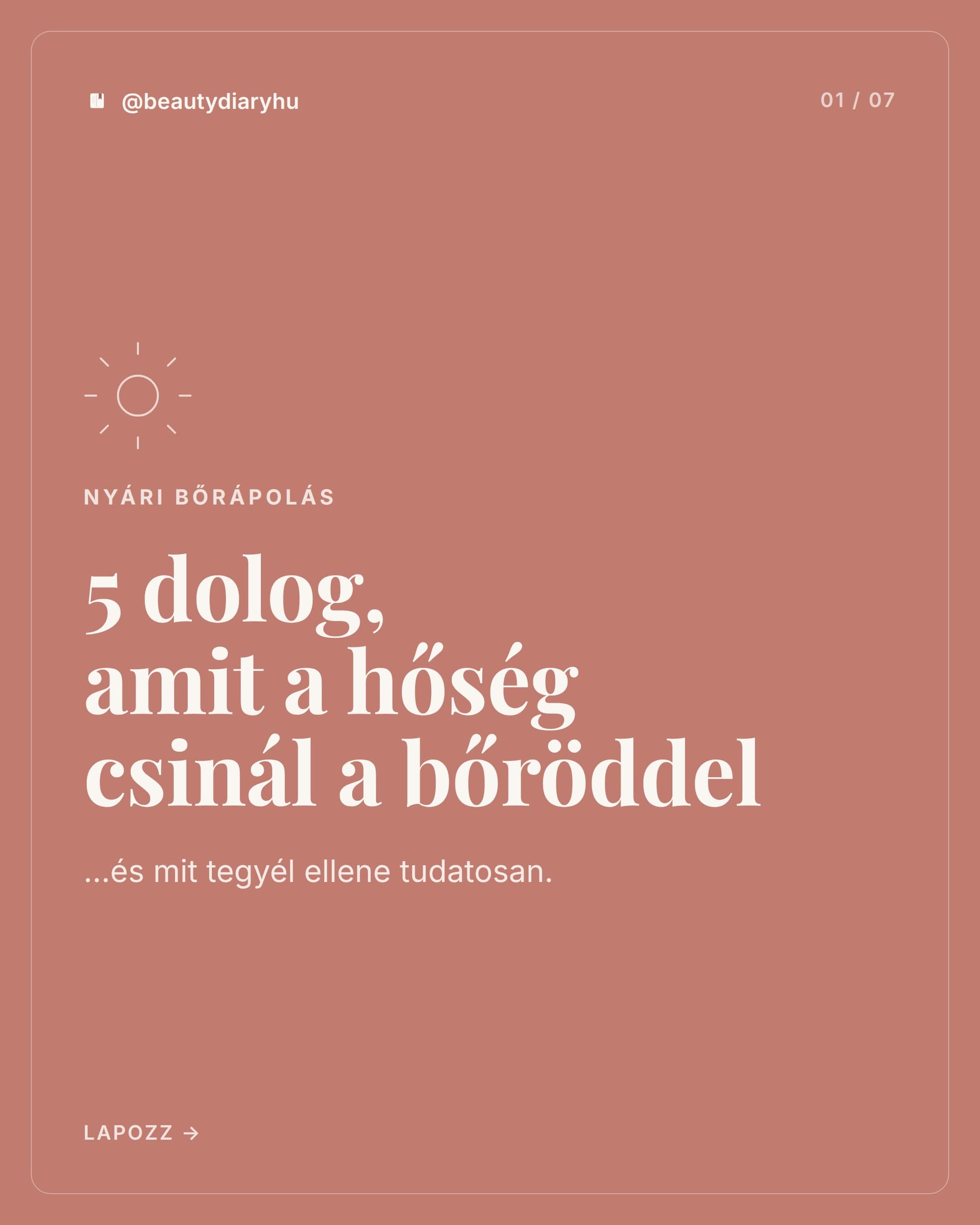 5 tipp a nyári ragyogáshoz